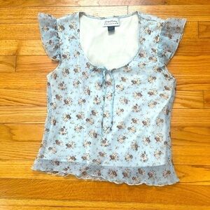 Vintage Y2K Giorgio Forelli Top Size 8 Retro 2000s Boho